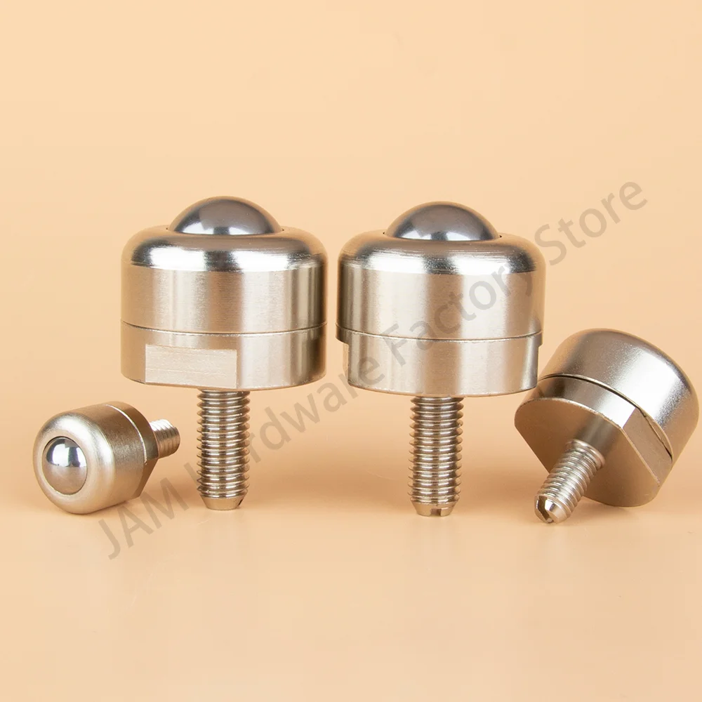 Factory Outlet MJ339 Milled Screw Mounting Type Ball Bearing Rollers  Ball Transfer Unit With Set Screw For Conveyor