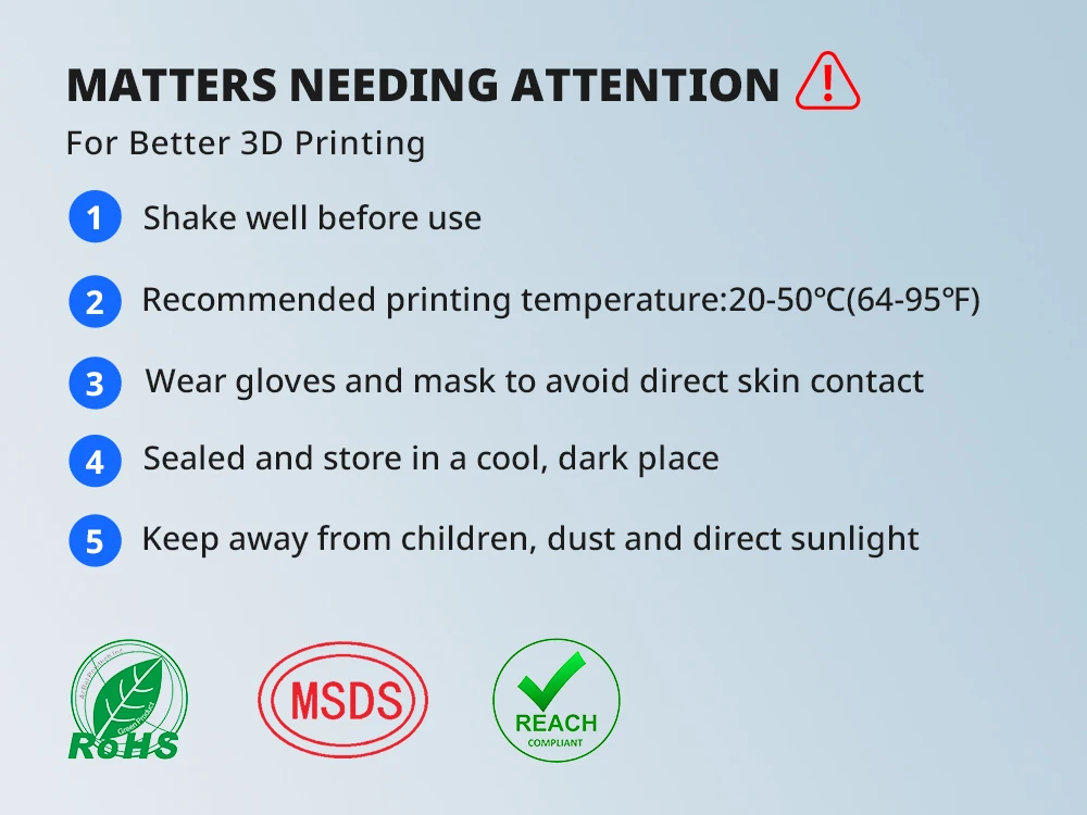 ANYCUBIC Water-Washable Like ABS Resin 3.0 For LCD 3d Printer 405nm Resin Quick Curing SLA 3d Printing Materials For Photon Mono