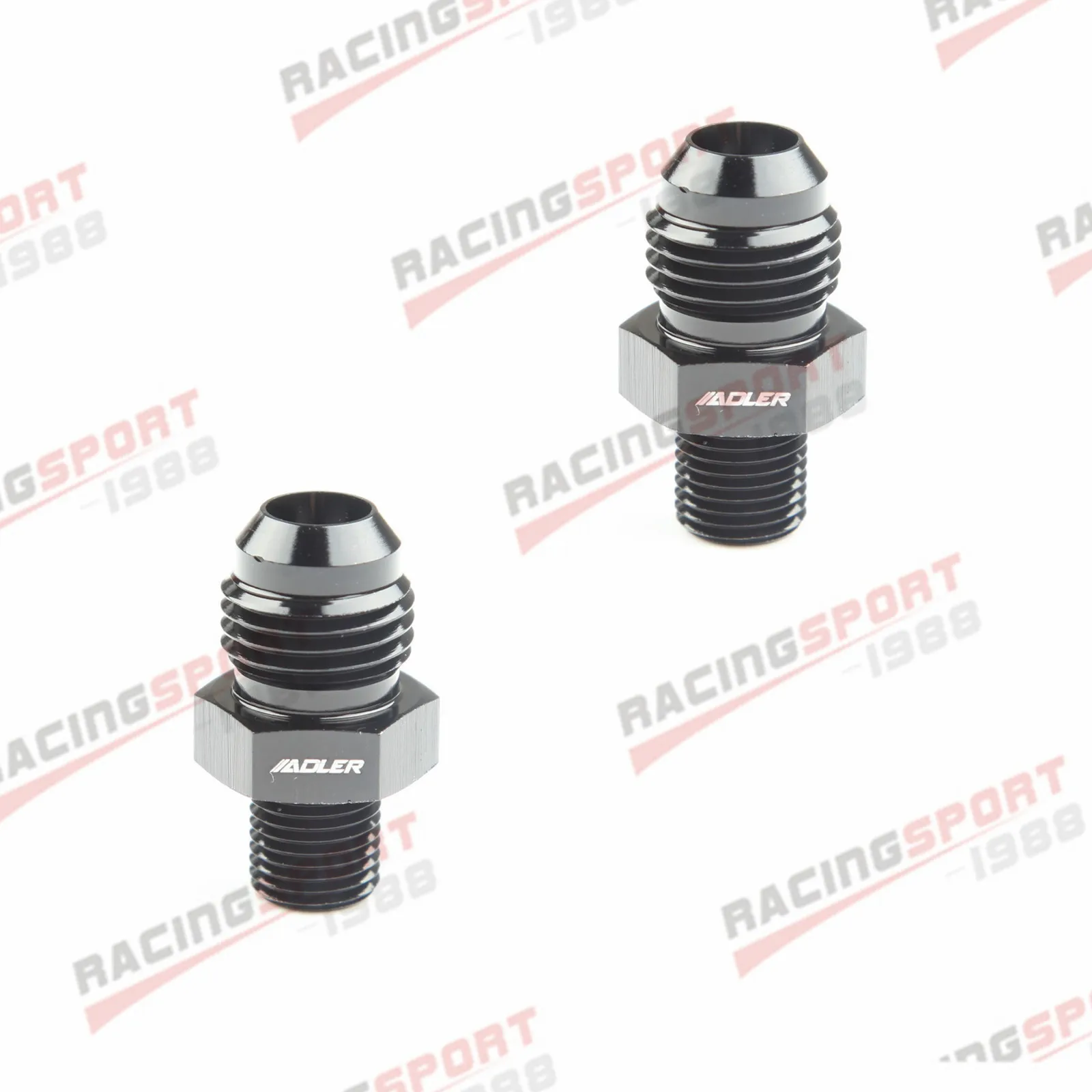 2pc AN8/6 AN10 ToM10 * 1,0 M10 * 1,5 M12/M14/M16/M18 * 1,5 Gewinde Gerade Heizöl Luft Schlauch Fitting Männlichen Adapter Auto Auto Zubehör