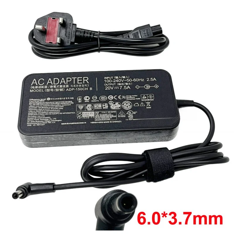 

20V 7.5A 150W AC Power Supply Adapter For ASUS TUF FX705DY-EW005T FX705DY laptop