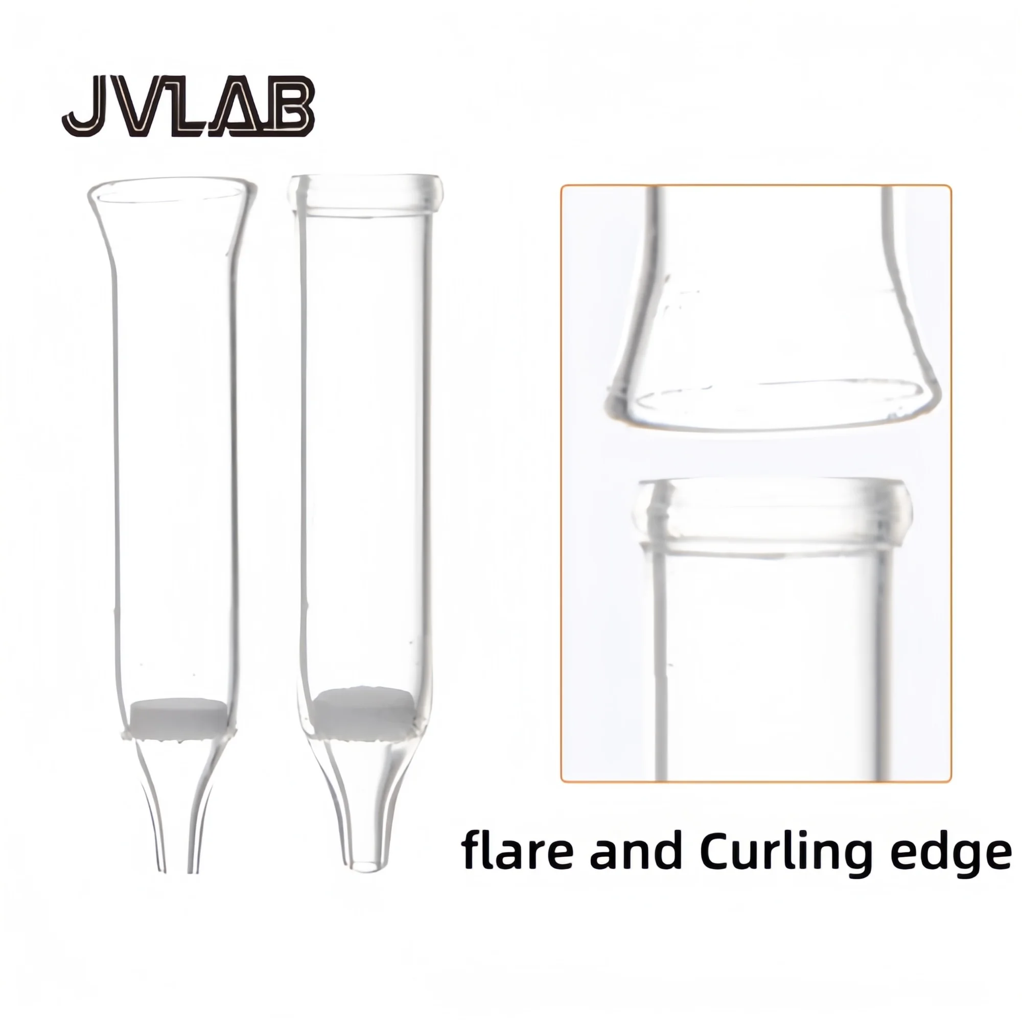 الرمال الأساسية الامتزاز العمود الزجاج الرمال الأساسية أنبوب الطرد المركزي الجفاف الامتزاز الرمال Vore أنبوب زجاجي الترشيح JVLAB
