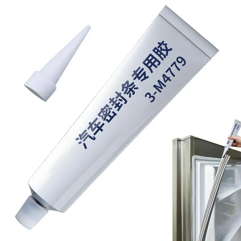 

Car Door Seal Strip Adhesive 100ml Crevice Sealing Strip Adhesive Collision Avoidance Seal Strip Glue Repair Adhesive For Car