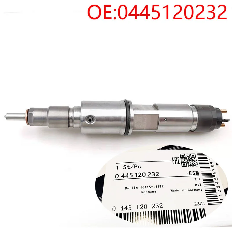 0445120232 common rail injector is suitable for Cummins diesel electric fuel injector 0 445 120 232