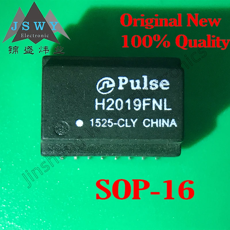 10PCS free shipping H2019FNL H2019FNLT H1102FNLT network transformer SMT SOP-16 100% brand new genuine stock