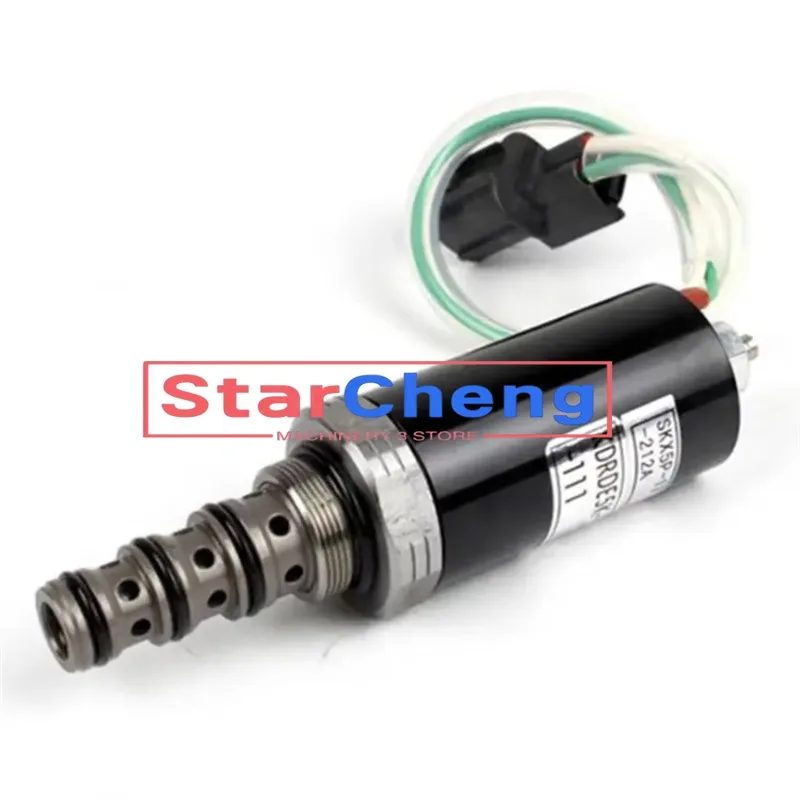 

for Kobelco YN35V00004F1 KDRDE5K-20/30C12A-111 SK100L SK200 SK120 SK100 SK120LC Hydraulic Solenoid Valve Higher Quality Parts