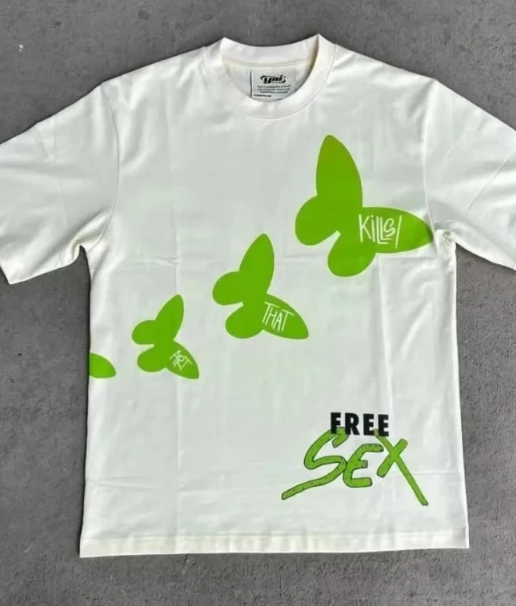 

Printed Men Vintage Tops Hip Hop Streetwear Oversized Tshirt Short Sleeve T-Shirts Casual Clothing Summer Fashion T Shirts Women