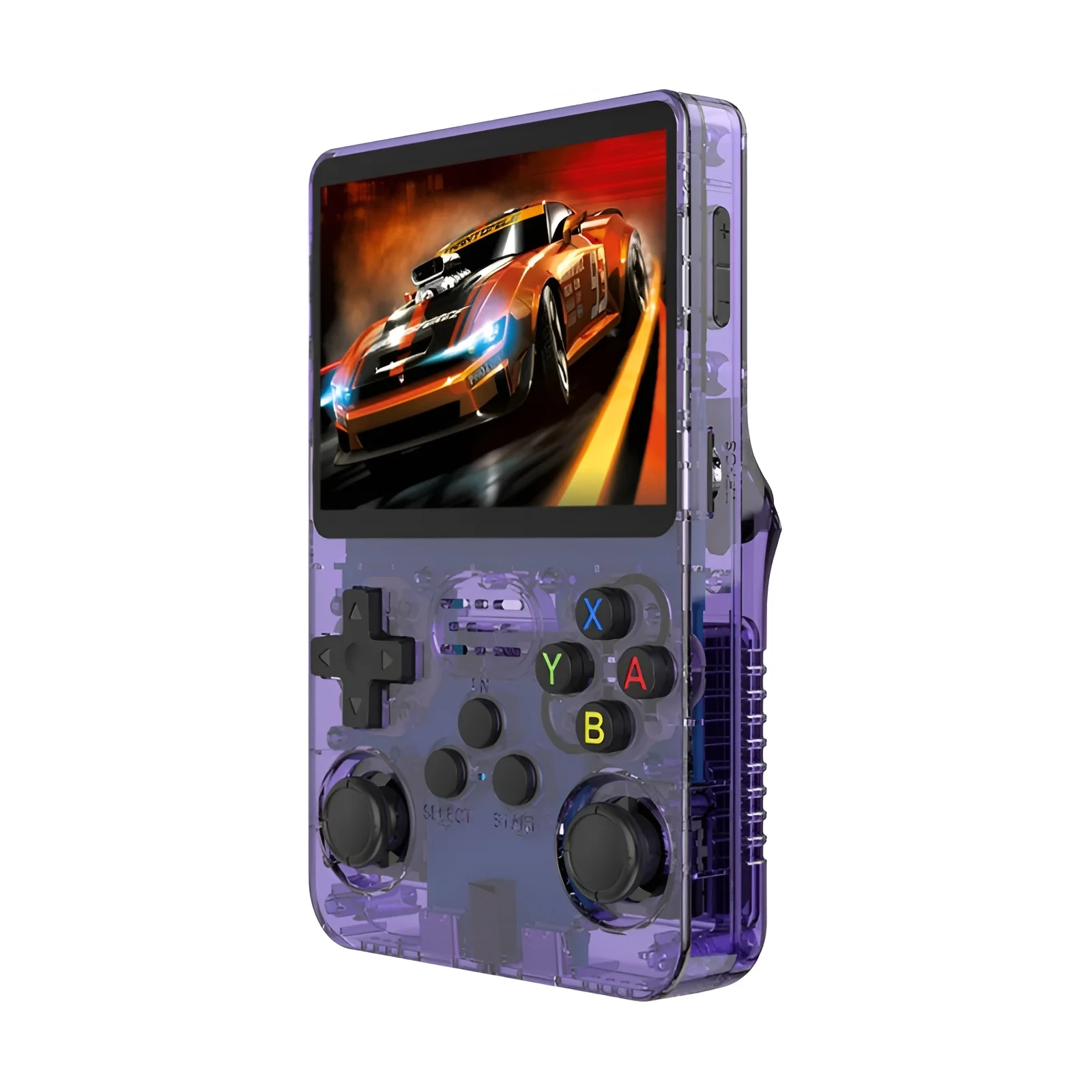 R36S Console de videogame portátil retro, sistema Linux, 3.5 Polegada tela IPS, R35s Pro, Pocket Video Player portátil, 64GB jogos, 128G