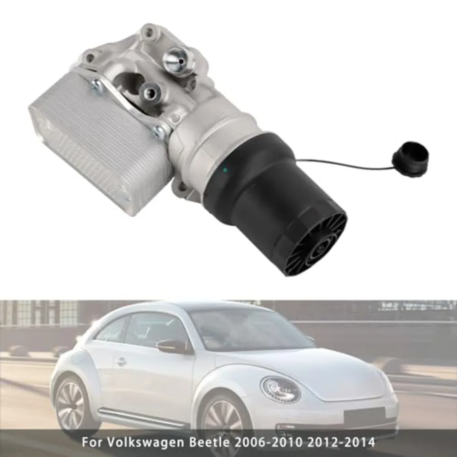 Upgrade Housing Filter Pendingin Oli 07K115397D untuk Peningkatan Kinerja Pendinginan Mesin pada Model VW Jetta 2.5L dari tahun 2005 hingga 2014