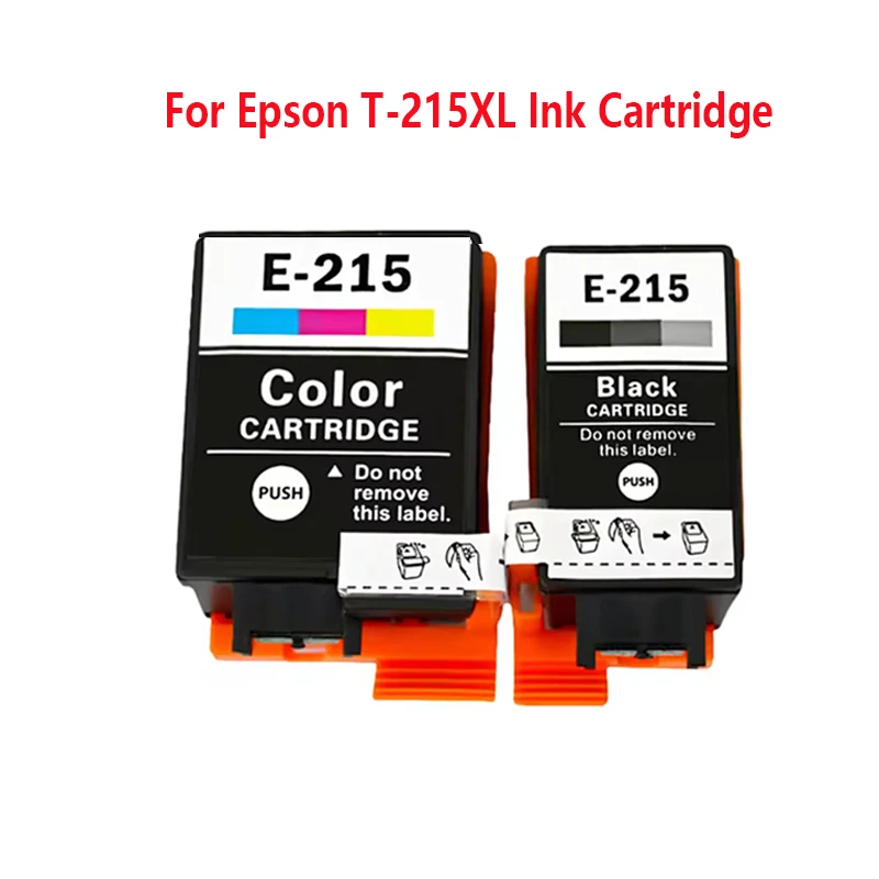 Compatible T215 T-215 215 Ink Cartridge for Epson WF-100 WF100 WF-100W WF100W Printer