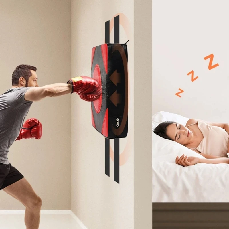 Quality Leather Punching Target Boxing Bag Mat, Taekwondo Training Sandbags, Wall Focus Pads, Muay Thai Kicking Fighting Gear