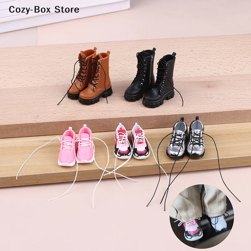 Sneaker Care Accessories - [ZY] 1 ペアスポーツシューズブーツスニーカー 1/6 人形用ドレスアップアクセサリー DIY