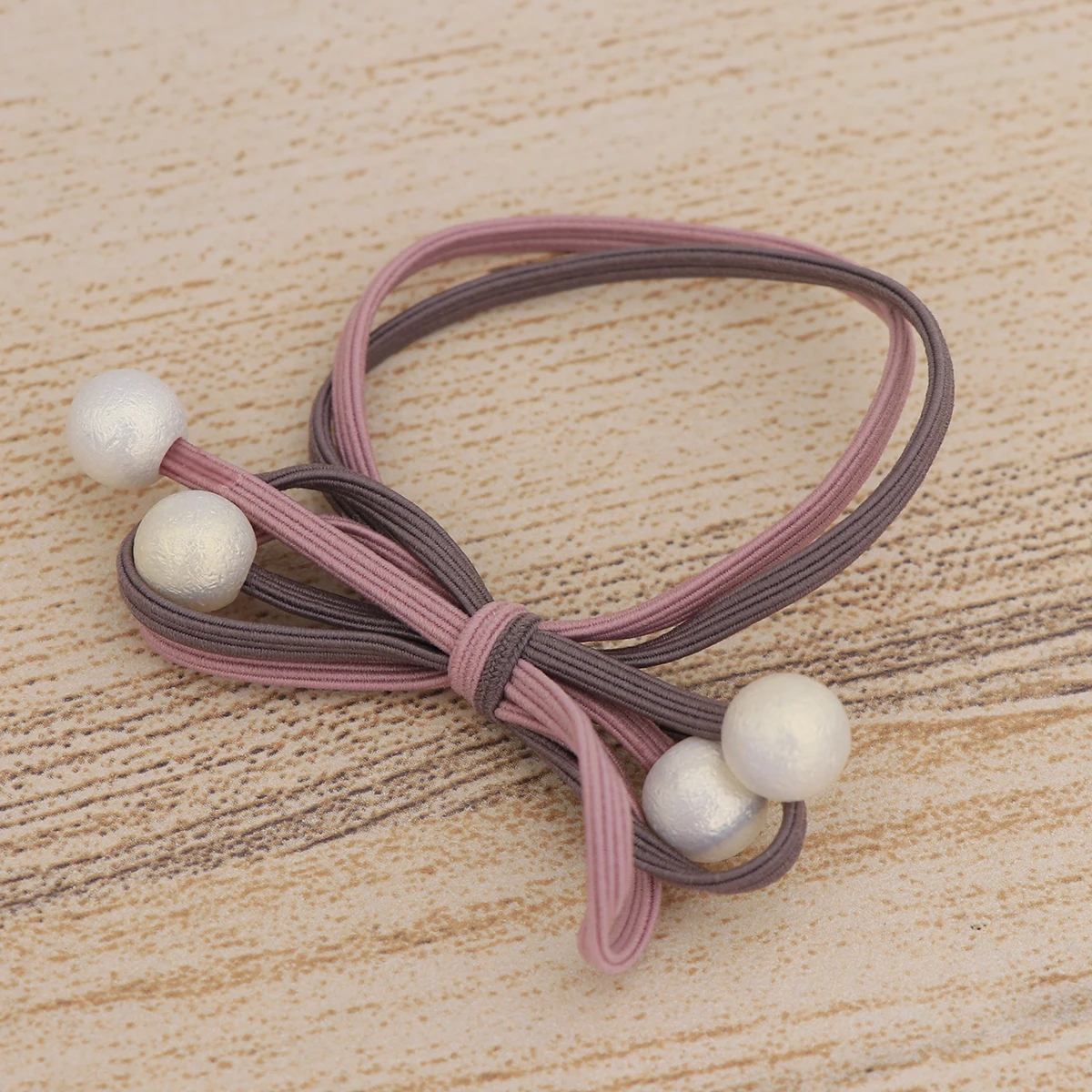 

Pearl Hair Rope Set Elastic Ropes Girl Hairball Daily Use Ties Ponytail Holders Cute High Quality Stretchable Bands Hair Care