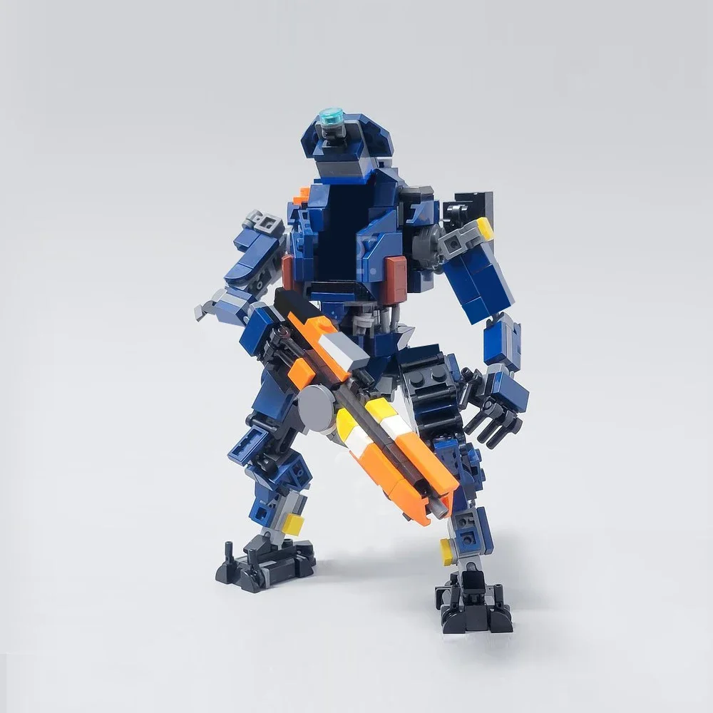 

Строительные блоки Titan Ionn Class, экшн-фигурка, креативная аниме-игра, Mechina Armor, игрушечные модели, подарок на день рождения для фанатов, детей