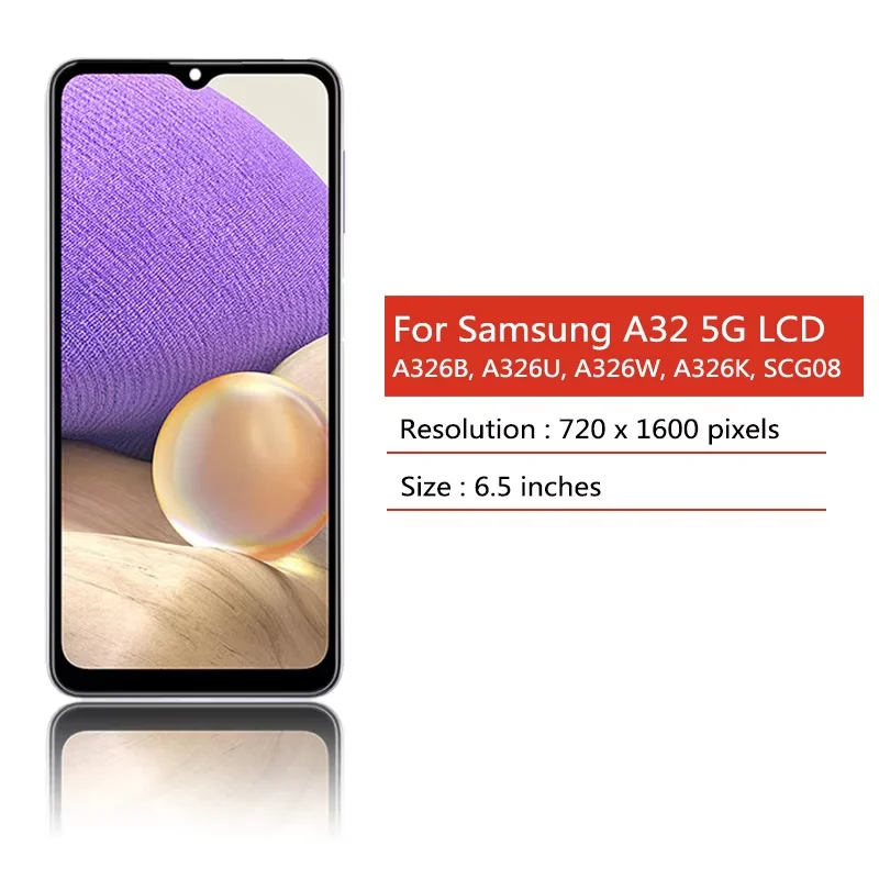 AAA+ Quality For Samsung  A32 5G A326 A326B A326BR LCD Display Screen replacement for Samsung A32 5G SM-A326U LCD Display