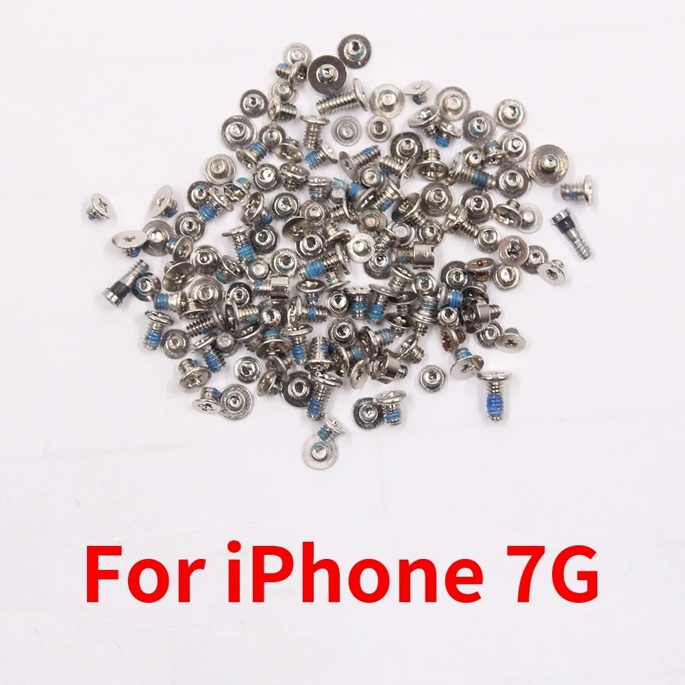 PINZHENG Complete Screw Kit For iPhone 6 6s 7 8 Plus Screw Set Replacement 2 Bottom Dock Screws Accessories Set Repair Bolt