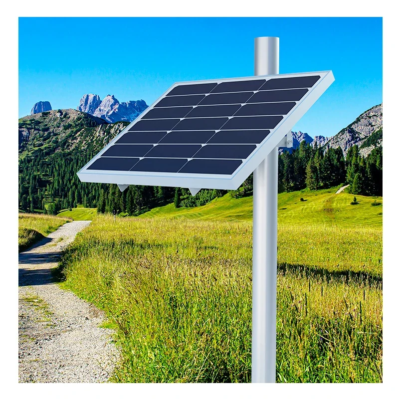 Complete Solar Security System Solar Panel Kit With Solar Panel and Lithium Battery for Gateway Sensor Starlink