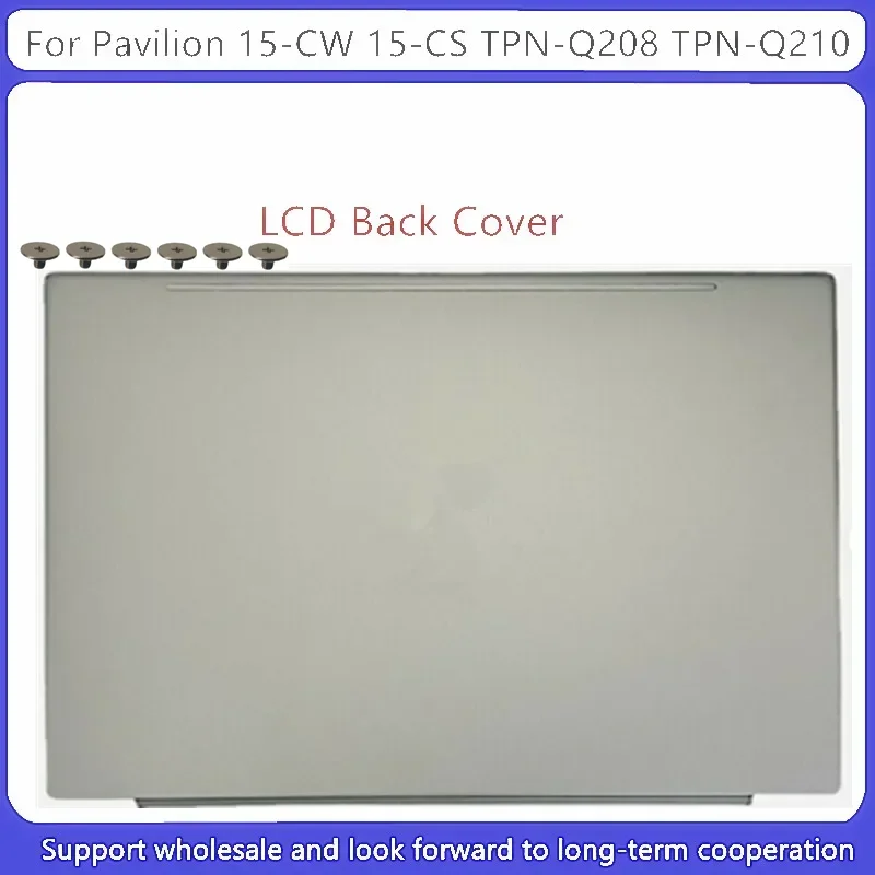 Tampa traseira LCD para pavilhão hp 15-cw 15-cs tpn-q208 tpn-q210, l23879-001/inferior