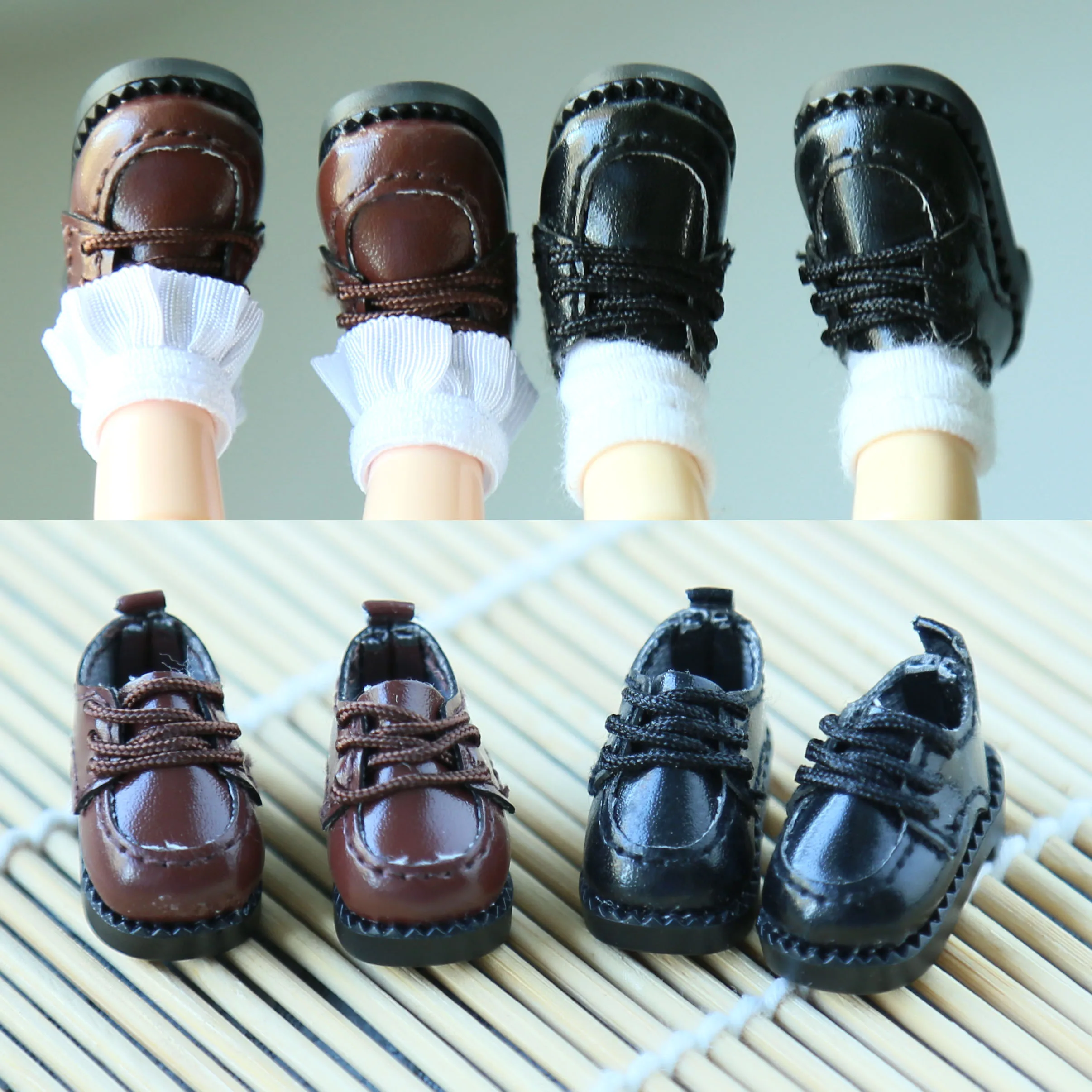 

Новая кукла Bjd 1/12bjd, студенческая кожаная обувь для Obitsu 11 Ob11, размер Gsc, кукла 11 см, тело 9