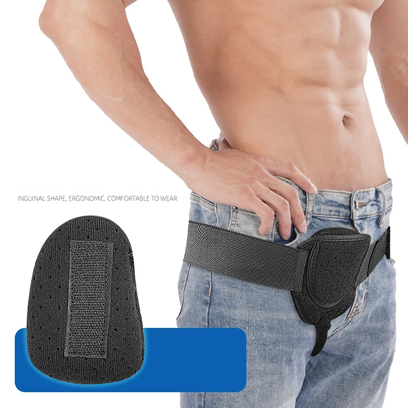 Hernia Belt Truss For Single Inguinal Sports Hernia Belt With Removable Compression Pads For Adult Left /right Side