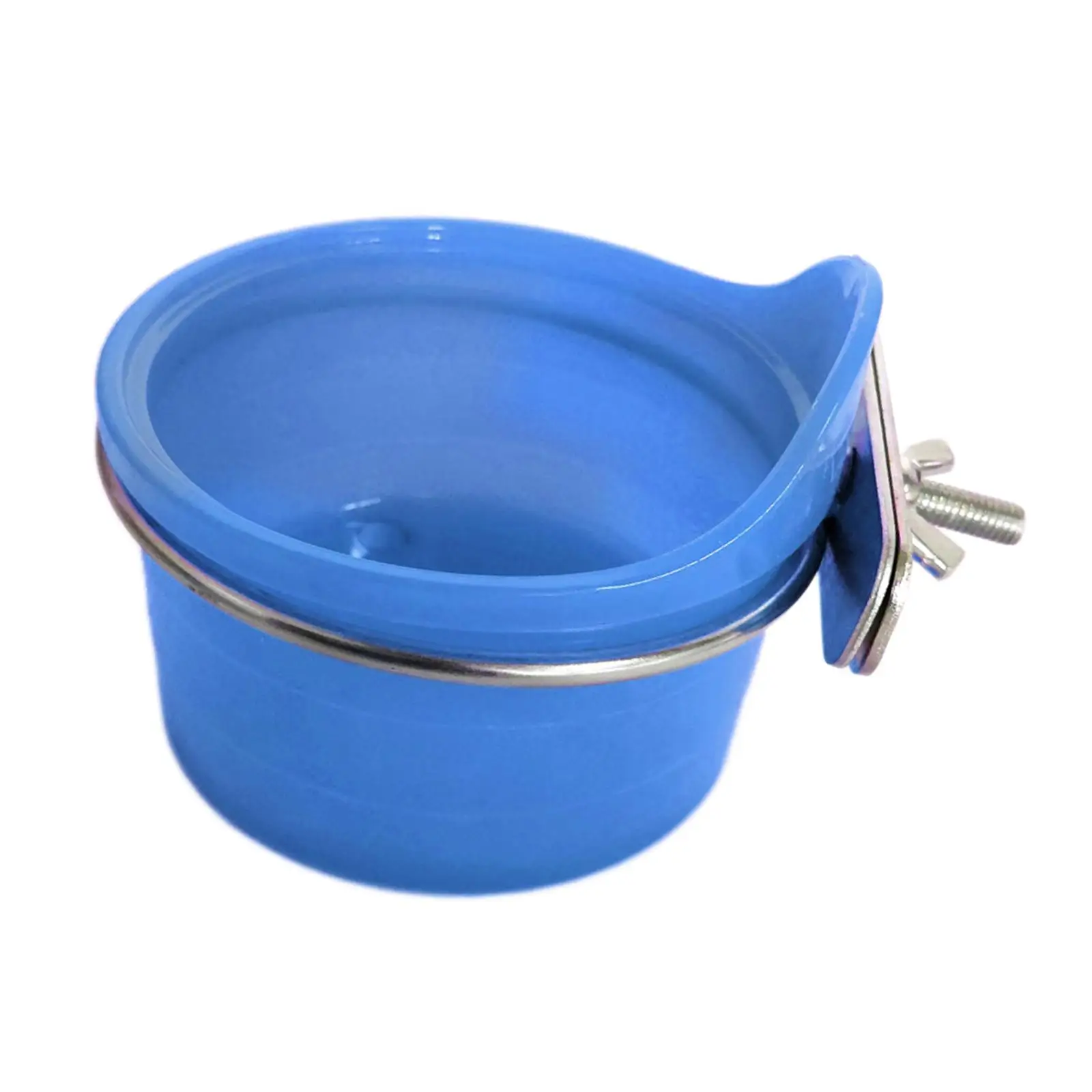 Bird Feeder Bowl, Parrot Feeding Cups Food Water Cage Bowls Easy to Clean for Macaw Macaws Chinchillas Parakeet Lovebird