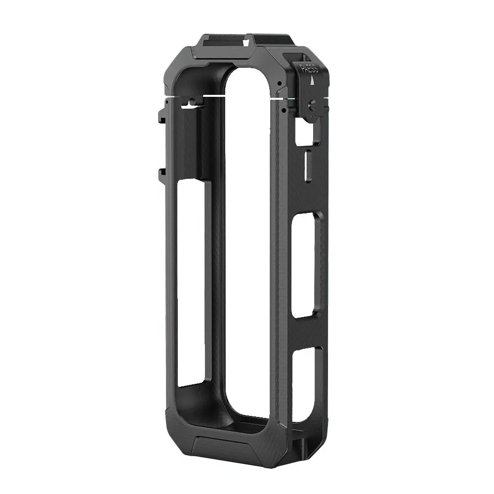 Magnetic Base Protective Frame Plastic With Cold Shoe Frame Camera Mount Anti Fall Quick Detachable Housing Cage for Insta360 X5