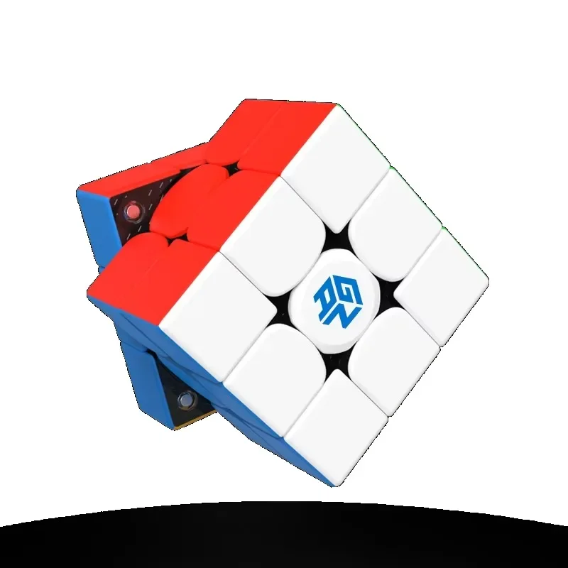 GAN 356 XS Lite Velocidade magnética Cubo, Stickerless Magic Puzzle Cubes, Brinquedos educativos para crianças, 3x3x3