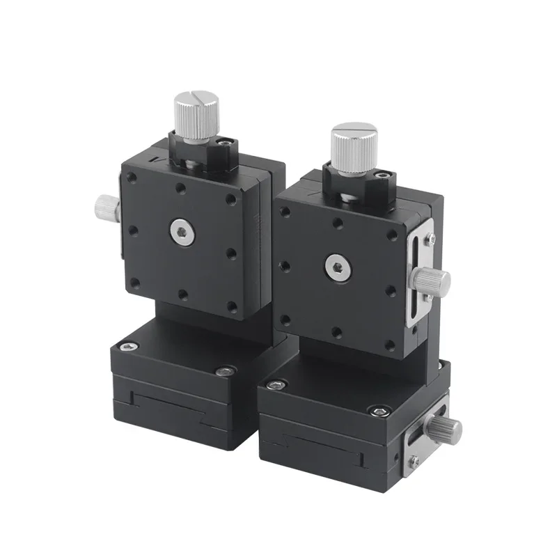XYZ axis dovetail groove fine-tuning slide table LWFD40 feed manual screw screw type displacement optical lifting platform