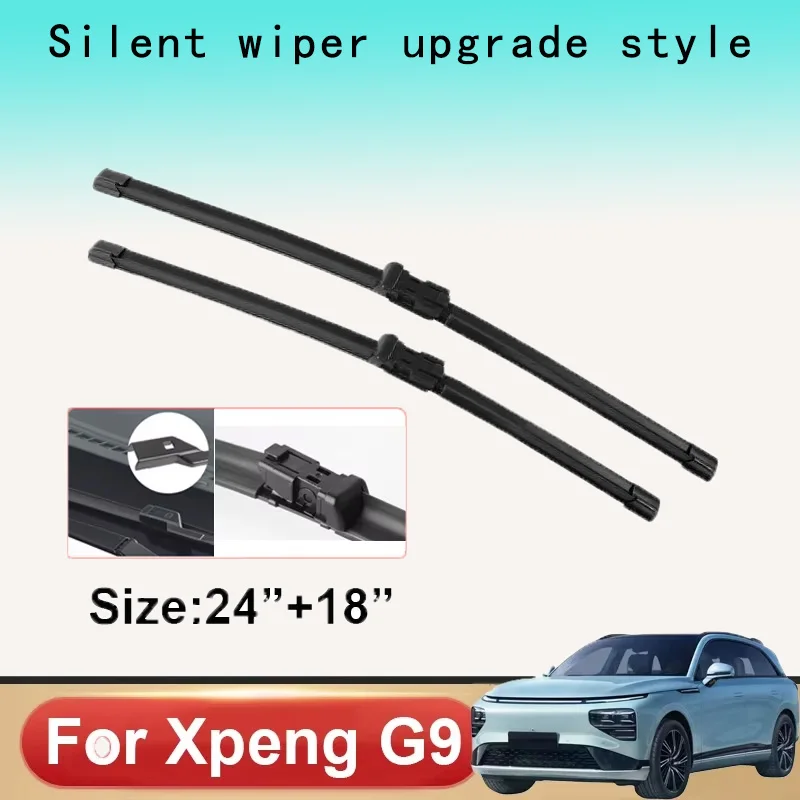 

Car Wiper Blades For Xpeng G9 2023 98kWh 78.2kWh Car Accessories Front Windscreen Wiper Blade Brushes Cutter Goods