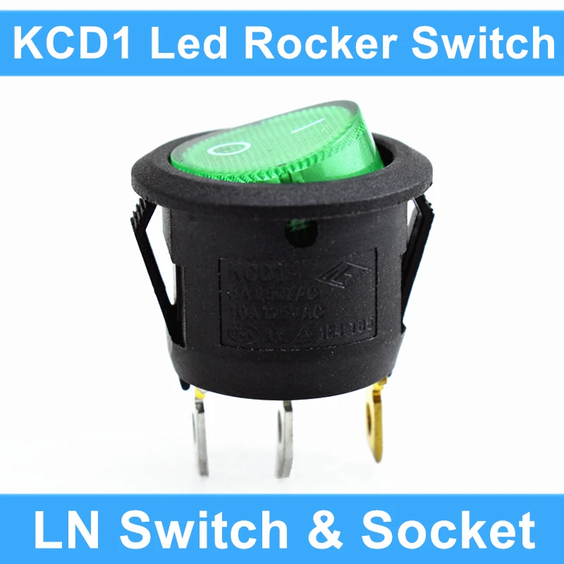 5PCS Green Round Le…