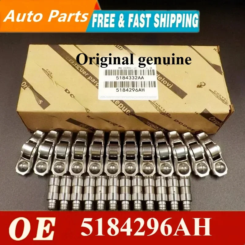 Original genuine 12Pcs 5184296AH Arms 12Pcs 5184332AA Lifters Fit For 2011-2019 Dodge Ram Chrysler