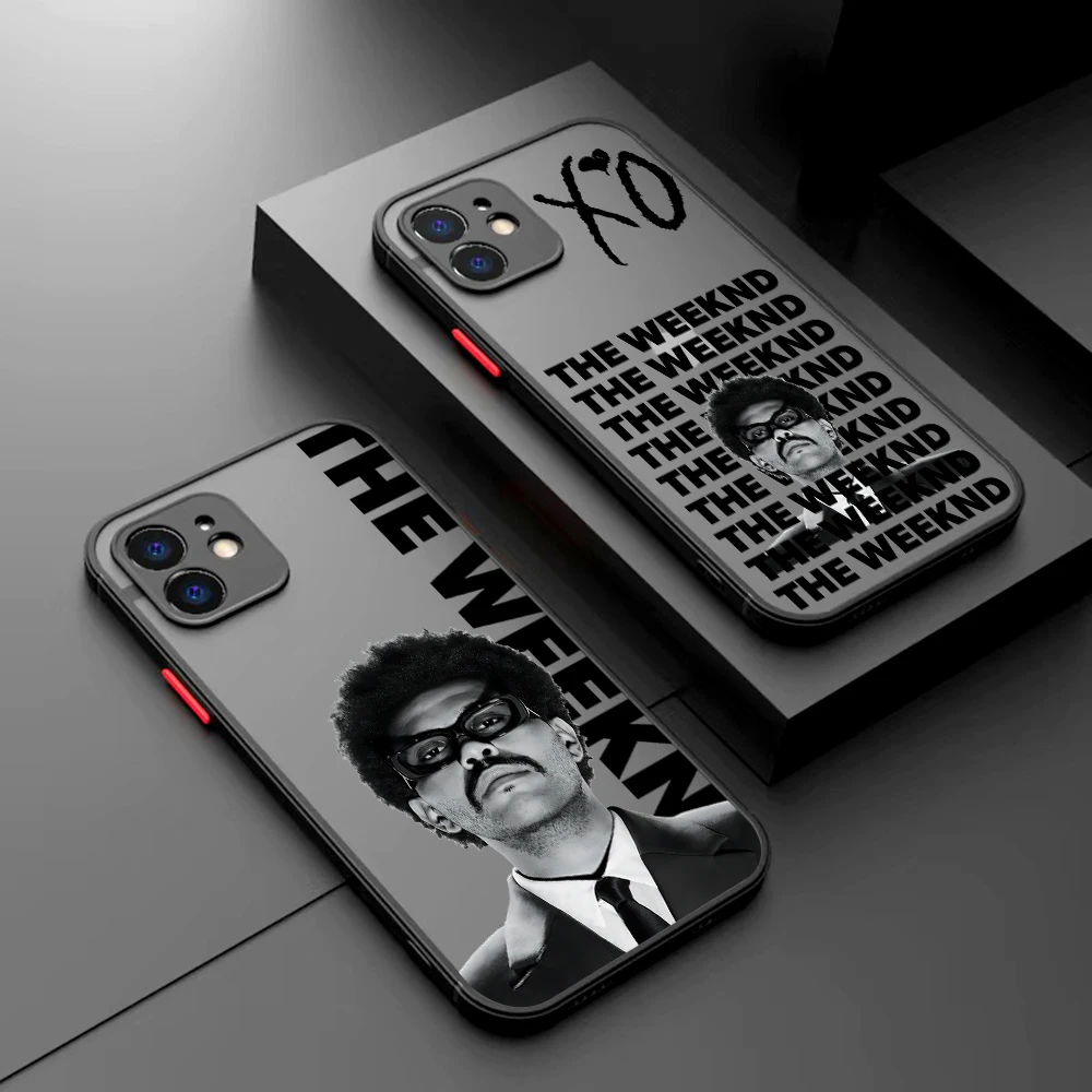 The Weeknd XO Singer Phone Case For iPhone 15 14 13 12 11 Mini Pro Max X XR XSMax 7 8 Plus Matte Transparent Back Cover