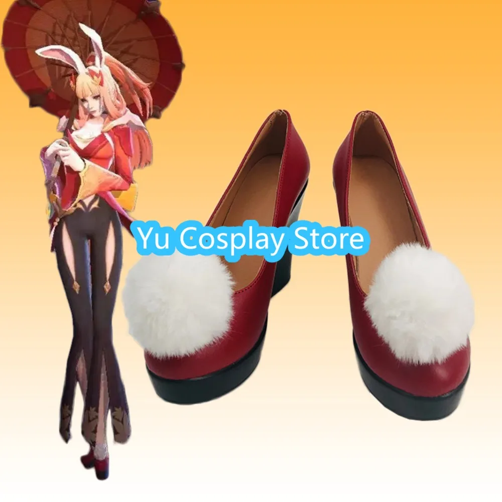 King of Glory Gong Sun Li Role Playing Shoes Gong Sun Li Boots Game Anime Halloween Carnival Party Costume Prop Customization