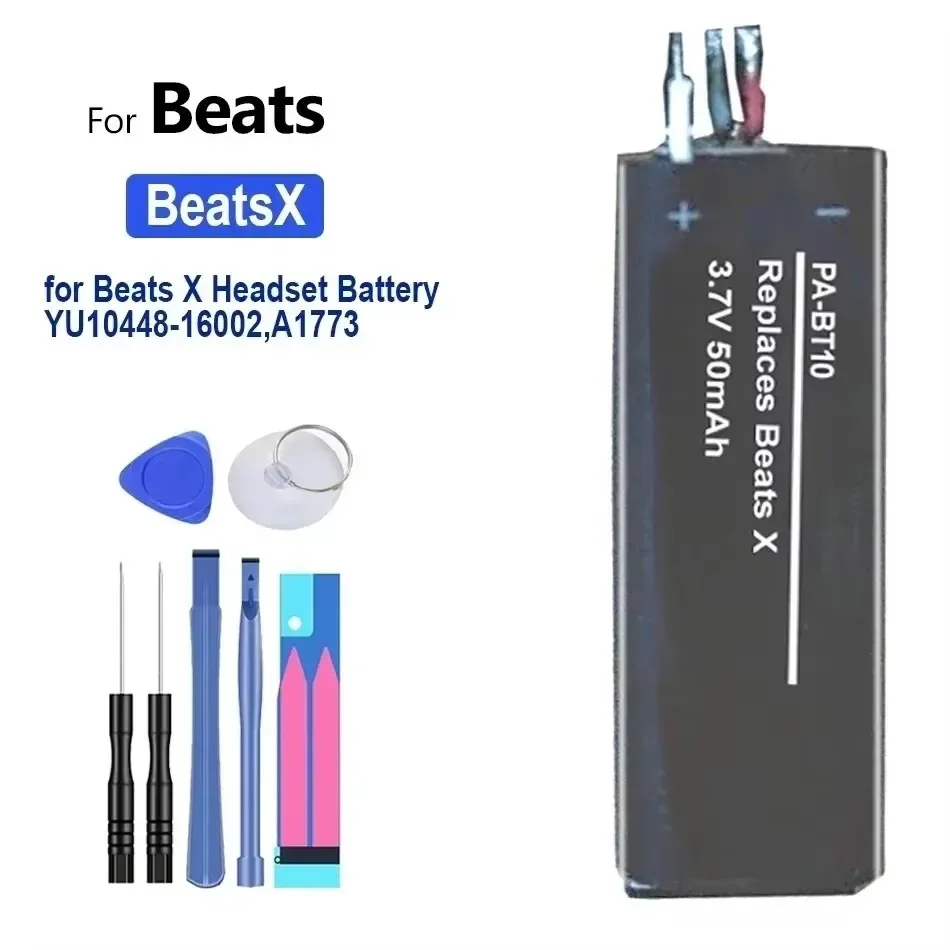 Efficient 50mAh Headset Battery for Beats X Headset YU10448-16002, A1773