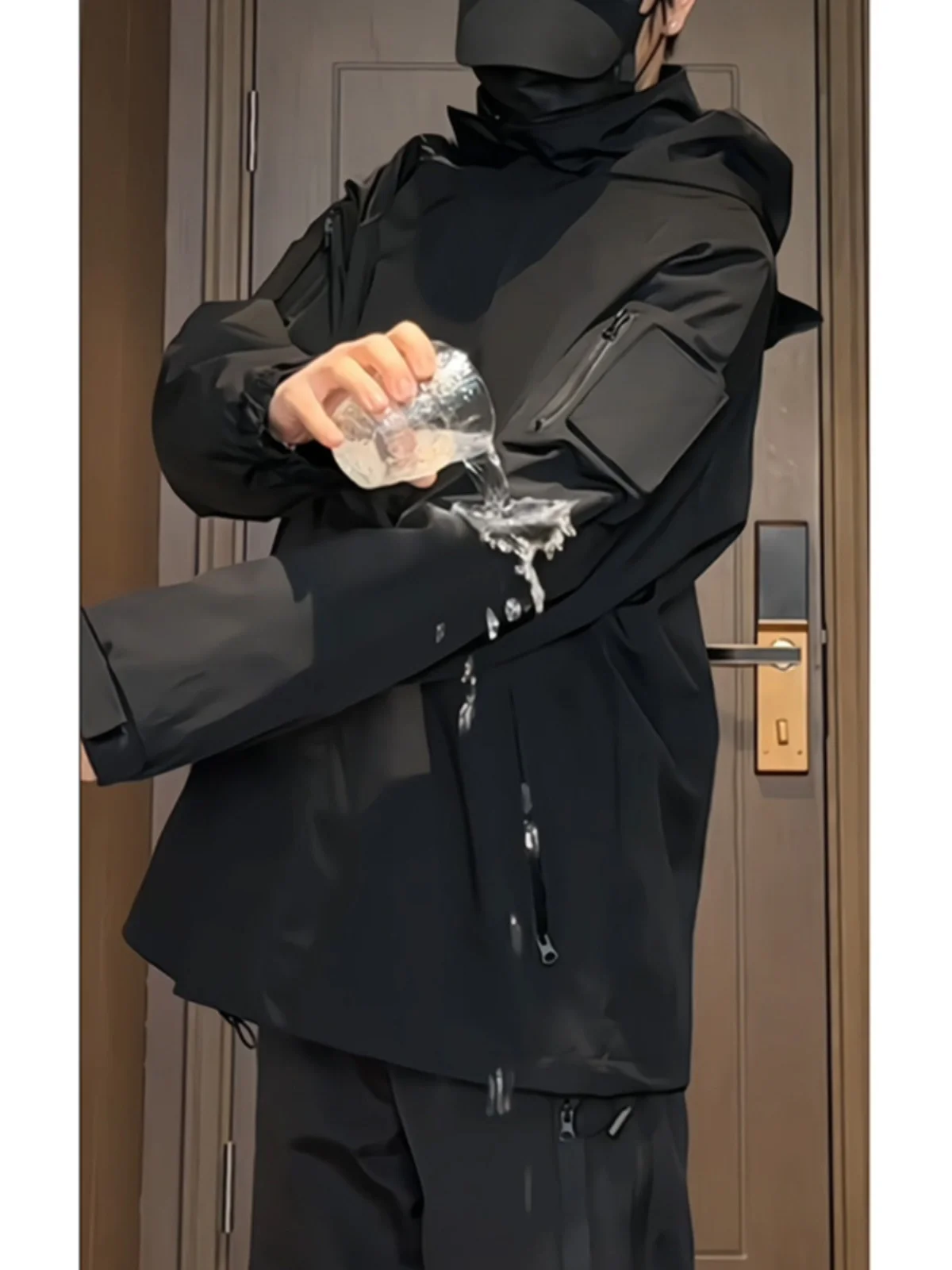 

Men's Waterproof Windproof Jaet Autumn Winter Bla Haome Utili Coat American Functional Outerwear