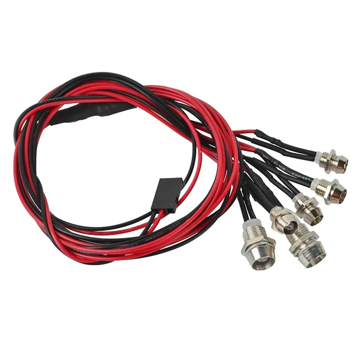 RC LED Lights Headlights Taillight Kit for 1/10 1/8 Scale RC Crawler Car Monster Truck Tank Off-Road Buggy RC4WD HSP Axial SCX10