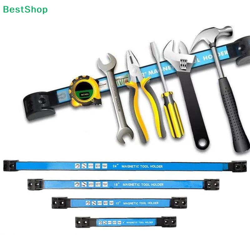 Heavy Duty Magnetic Tool Holder 8 12 18 24 Inch Space Saving Organizer For Garage Home Workshop