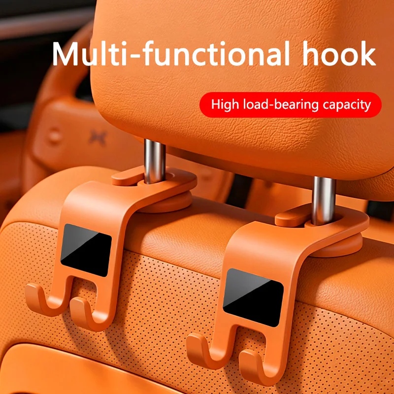 

Universal Hooks for Bags Car Clips Front Seat Headrest Organizer Holder Auto Fastener Hangers Car Storage Interior Accessories