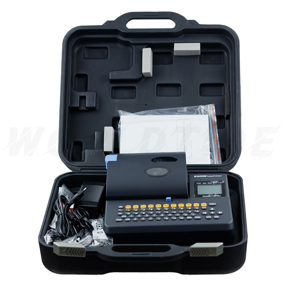 Hot items in the store S900E English Version Connect to Computer Casing Marking Machine Heat Shrinkable Tube Coding Machine