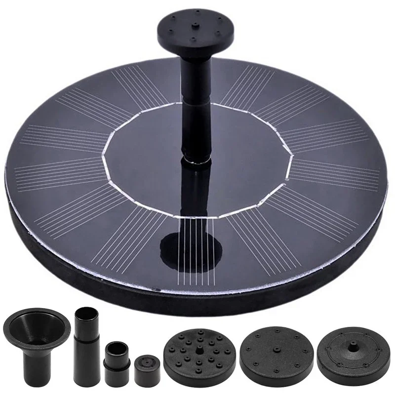 

Birdbath Solar Powered Pump Pool Water Fountain