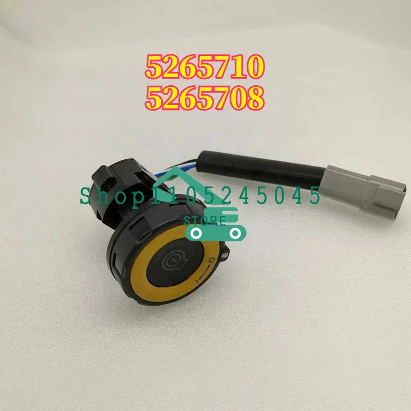 E306GC 303GC 305GC 320GC One-Click Ignition Switch 526-5710 526-5708 Fuel Dial 5265710 5265708
