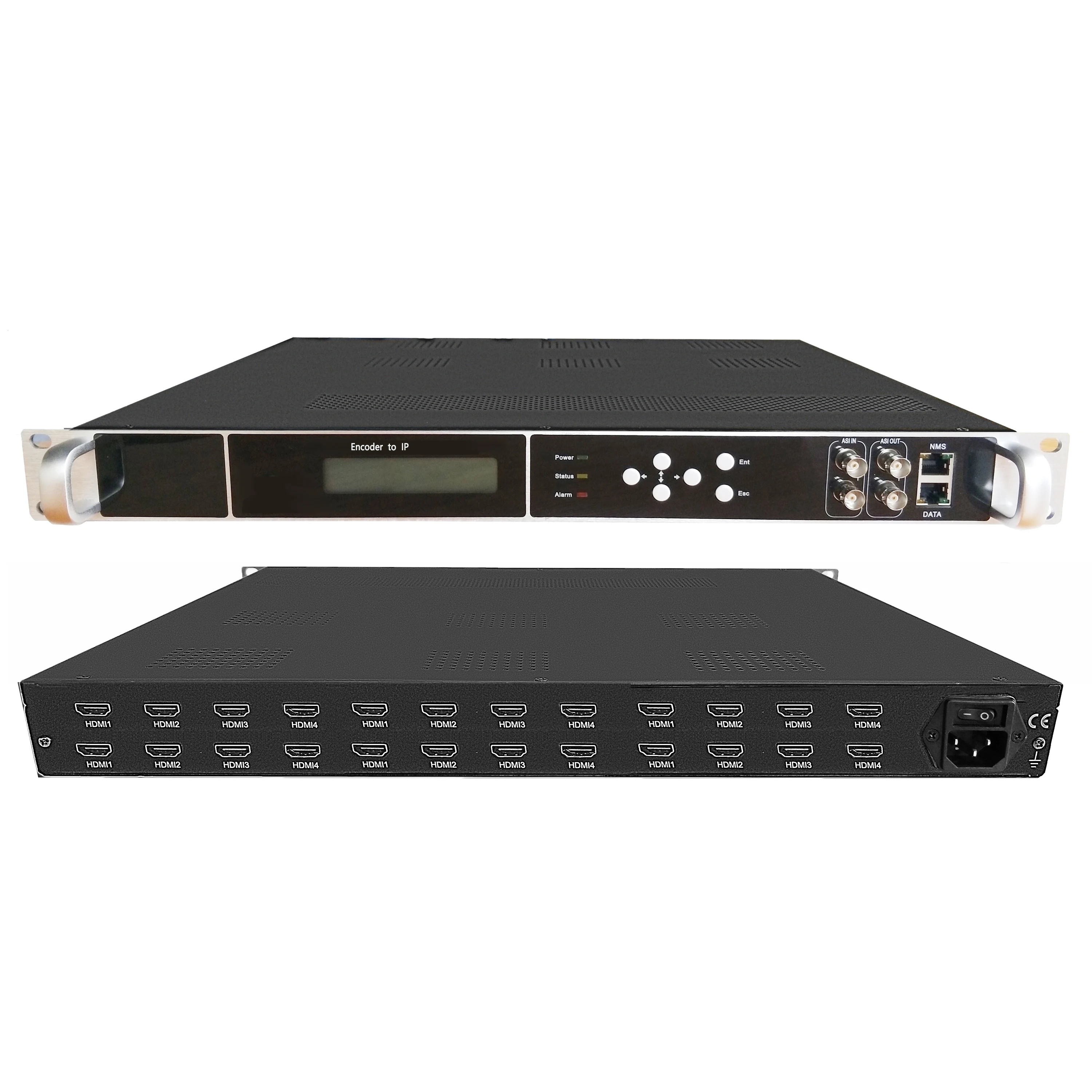 Système de Télévision avec 4, 8, 12, 16, 24 Canaux, Hdmi à Ip Asi, pour Hôtel, Catv, Hdissits H264, EnprintIptv, Streaming en Direct, Support UDP/RTP