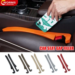 Car Seat Gap Filler Universal PU Leak-proof Filling Strip Anti-Drop Seat Gap Strip With Hole Car Decor Auto Interior Accessories