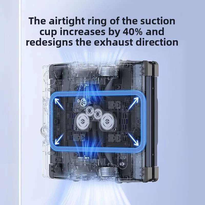 HOBOT S7 Pro Home Fully Automatic Glass Cleaning Artifact Double sided Ponyo Remote Control Window Cleaning Robot water sprayOri