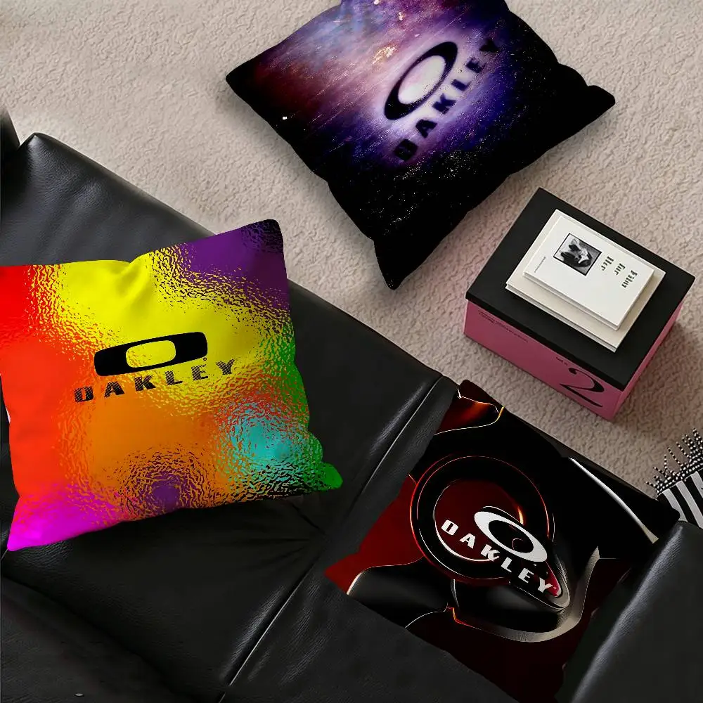 O-Oakleys Logo Personalized Pillow Dust Cover Bedroom Kids Party Decoration Pillowcase Birthday Children Gift