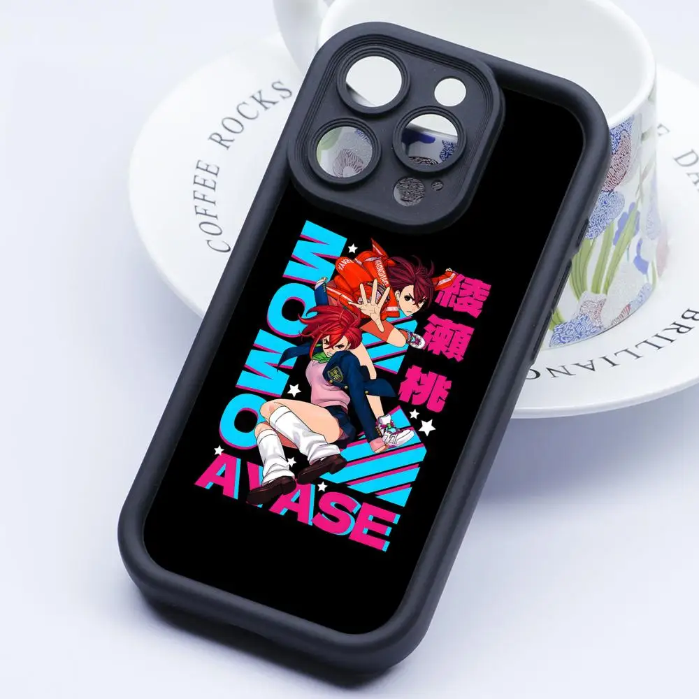 

Anime Dandadan Phone Case for iPhone 17 16 15 14 13 12 11 Air Pro Max Plus Black Soft TPU Shockproof Cover