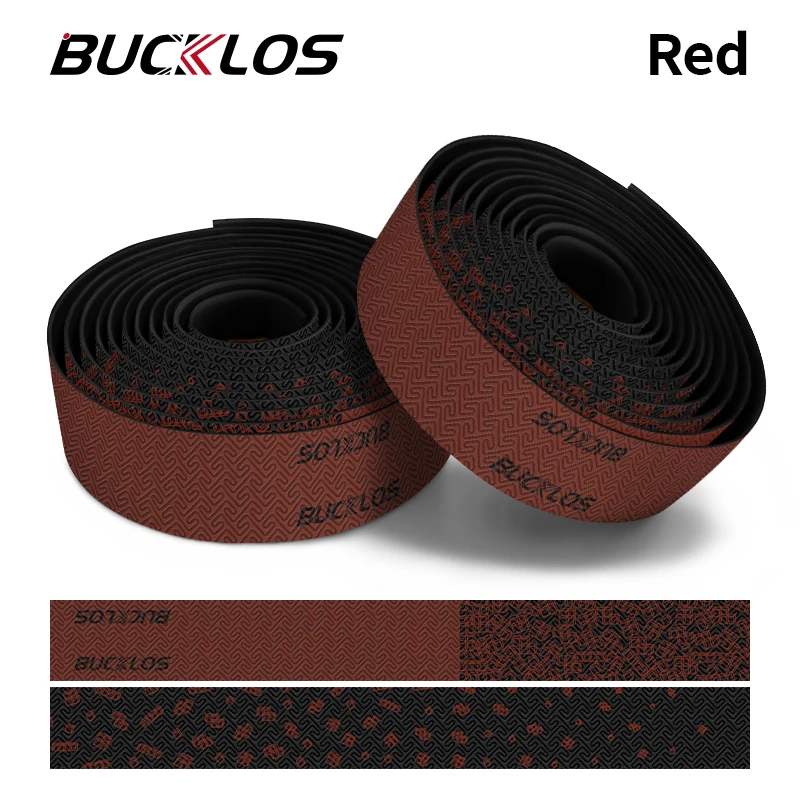 BUCKLOS Fahrradlenkerbänder Stoßdämpfung Bequemes Fahrradlenkerband Rennrad Drop Bar Tape Rennrad Fahrradteile