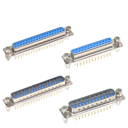 DB9 DB15 DB25 DB37 9/15/25/37 Pin diritto 180 gradi maschio femmina spina d-sub connettore di montaggio PCB DP9 DP15 DP25 DP37