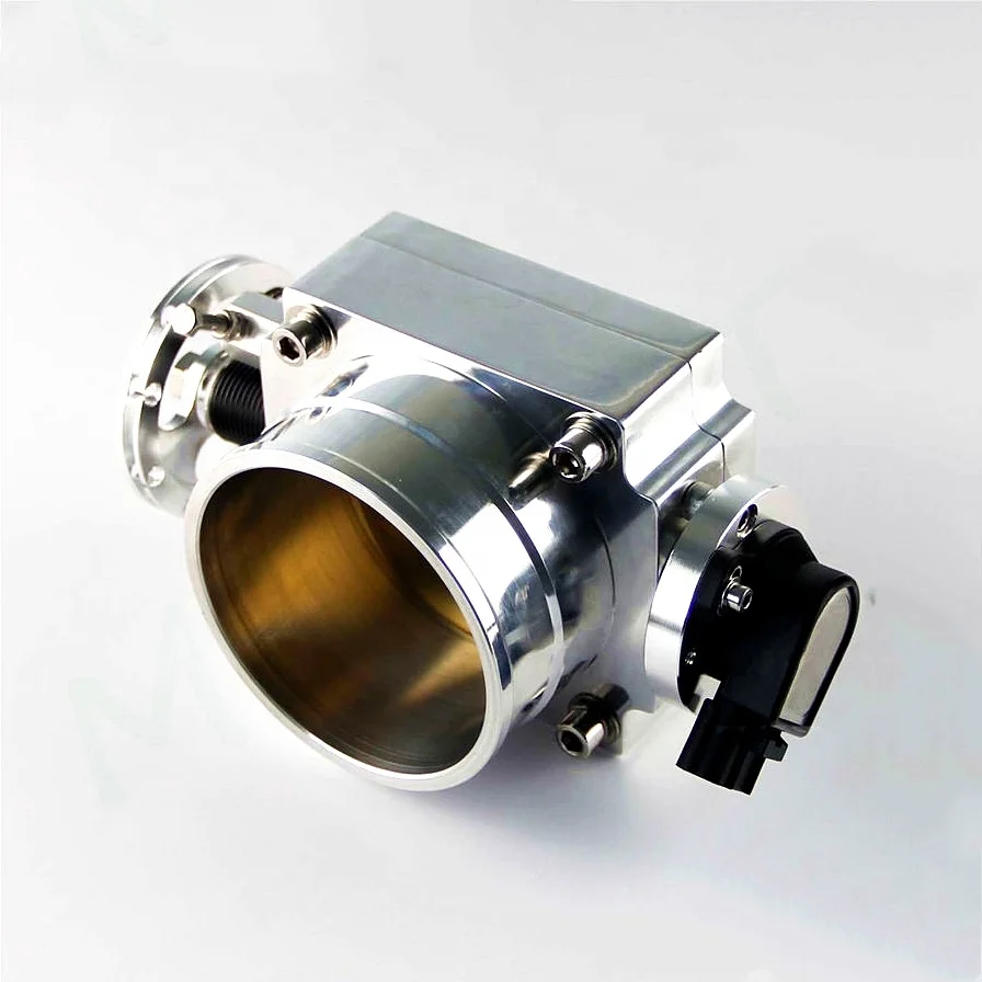 90mm Throttle Body Reverse Cable With TPS Sensor Universal Throttle Body For 1JZ 2JZ Engine