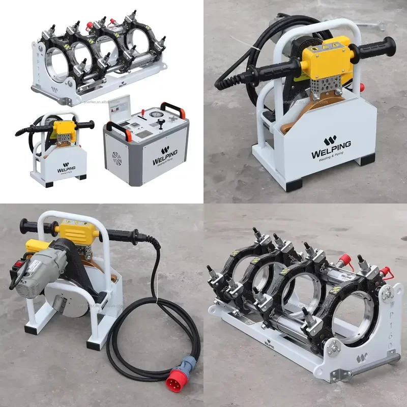 for WELPING HDPE Pipe Fusion Welding Machine 40-160mm Butt Thermofusion Welder Plastic Pipe Joining Tool Core Component OEM