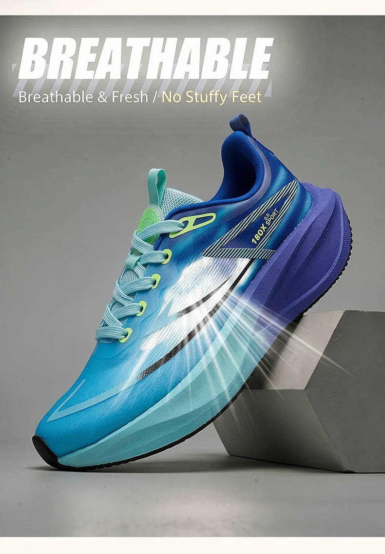 Damen-Laufschuhe mit Carbonplatte, Herren-Marathon-Sneaker, leichte, rutschfeste Sport-Sneaker für den Alltag – Detail 7